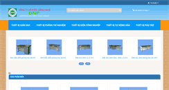Desktop Screenshot of dnptech.com.vn